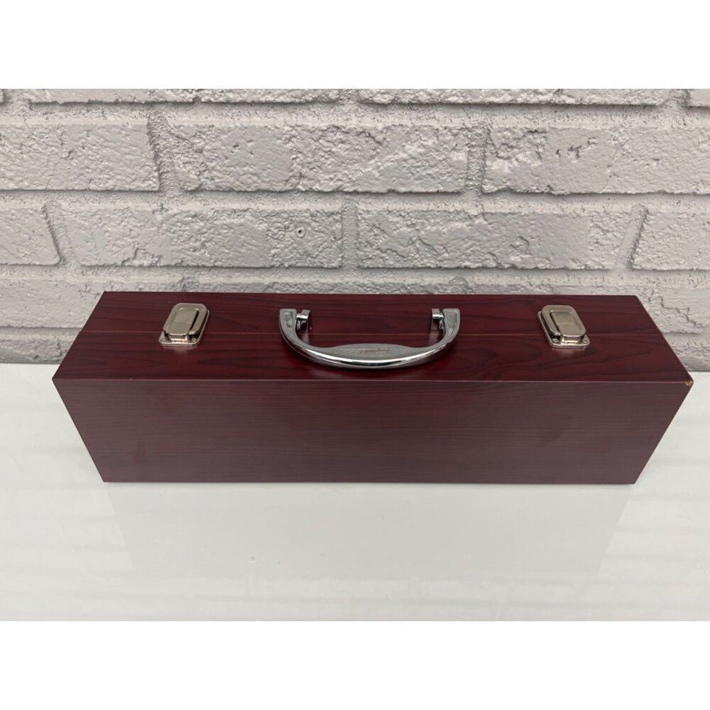 BergHoff Essential 3 PCS Stainless Steel BBQ Gift Set with Wooden Storage Case - Picture 2 of 7